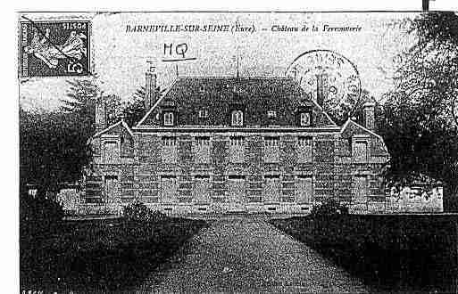 Ville de BARNEVILLESURSEINE Carte postale ancienne