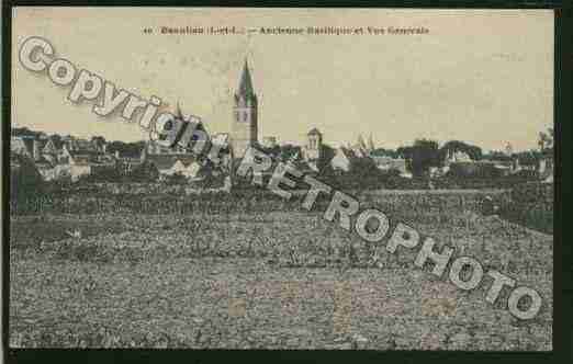 Ville de BEAULIEULESLOCHES Carte postale ancienne