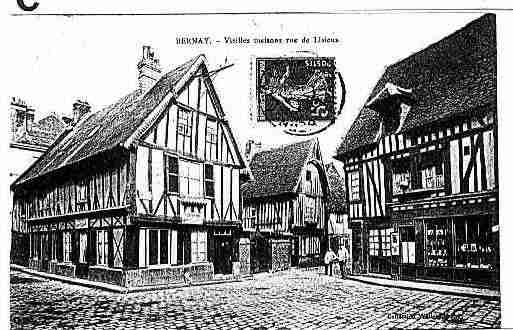 Ville de BERNAY Carte postale ancienne