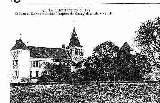 Ville de BERTHENOUX(LA) Carte postale ancienne