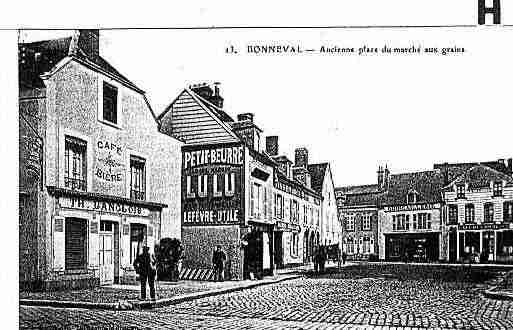 Ville de BONNEVAL Carte postale ancienne