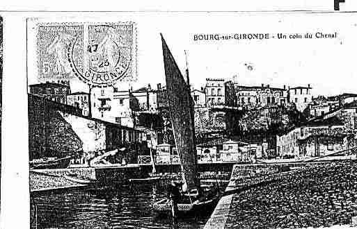 Ville de BOURG Carte postale ancienne