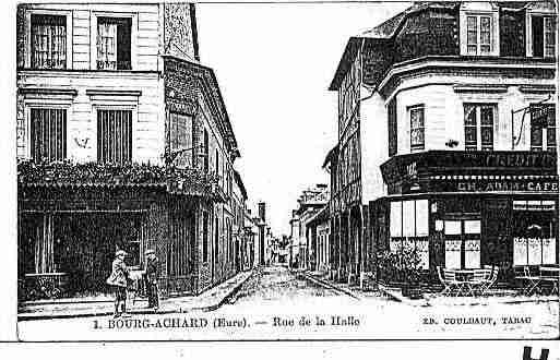 Ville de BOURGACHARD Carte postale ancienne