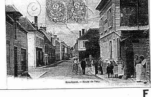 Ville de BREUILPONT Carte postale ancienne