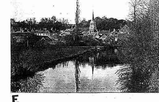 Ville de BROGLIE Carte postale ancienne