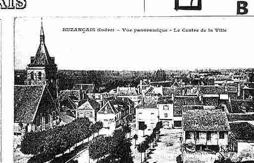 Ville de BUZANCAIS Carte postale ancienne