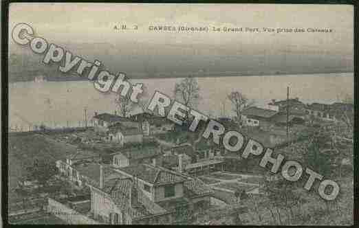 Ville de CAMBES Carte postale ancienne