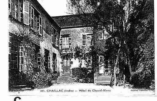 Ville de CHAILLAC Carte postale ancienne
