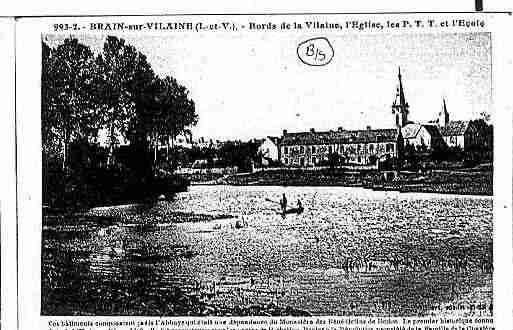 Ville de CHAPELLEDEBRAIN(LA) Carte postale ancienne