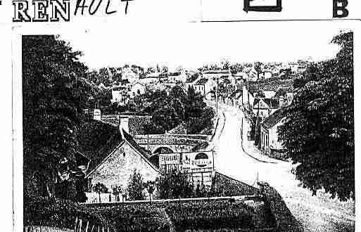 Ville de CHATEAURENAULT Carte postale ancienne