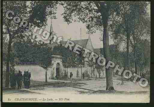 Ville de CHATEAUROUX Carte postale ancienne