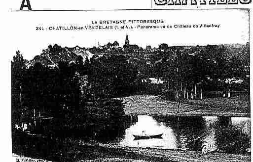 Ville de CHATILLONENVENDELAIS Carte postale ancienne
