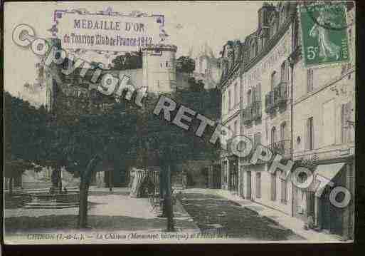 Ville de CHINON Carte postale ancienne