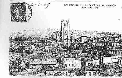 Ville de CONDOM Carte postale ancienne