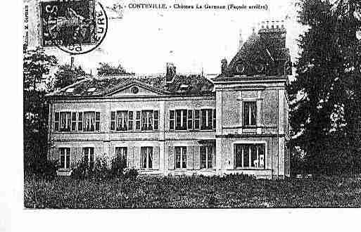 Ville de CONTEVILLE Carte postale ancienne