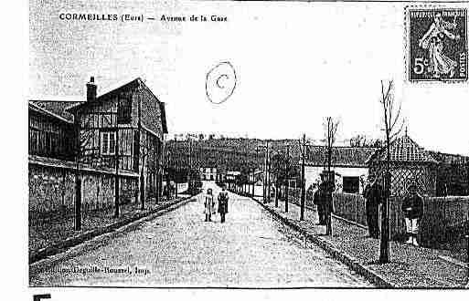 Ville de CORMEILLES Carte postale ancienne