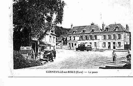 Ville de CORNEVILLESURRISLE Carte postale ancienne