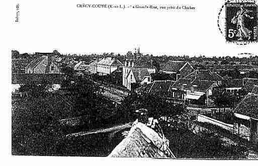 Ville de CRECYCOUVE Carte postale ancienne