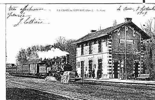 Ville de CROIXSAINTLEUFROY(LA) Carte postale ancienne