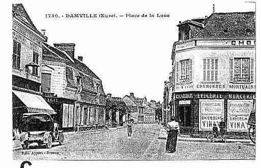 Ville de DAMVILLE Carte postale ancienne