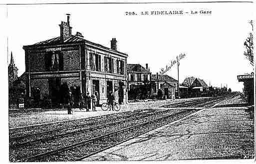 Ville de FIDELAIRE(LE) Carte postale ancienne