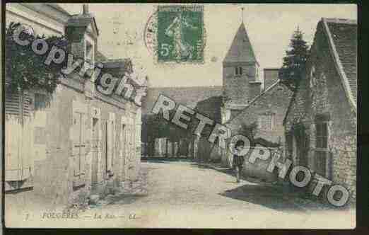 Ville de FOUGERESSURBIEVRE Carte postale ancienne