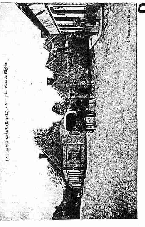 Ville de FRAMBOISIERE(LA) Carte postale ancienne Ville de FRAMBOISIERE(LA) Carte postale ancienne