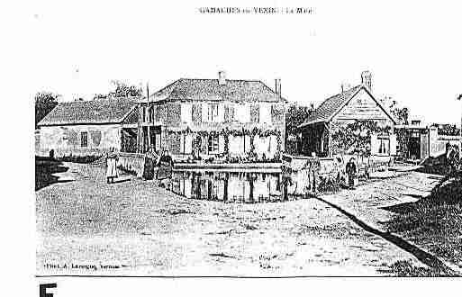 Ville de GAMACHESENVEXIN Carte postale ancienne