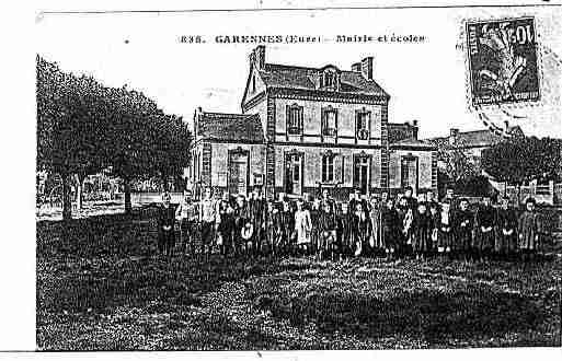 Ville de GARENNESSUREURE Carte postale ancienne