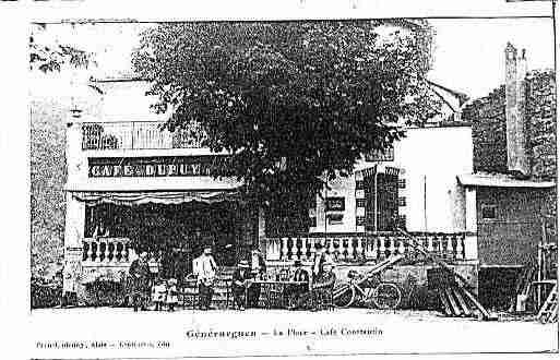 Ville de GENERARGUES Carte postale ancienne