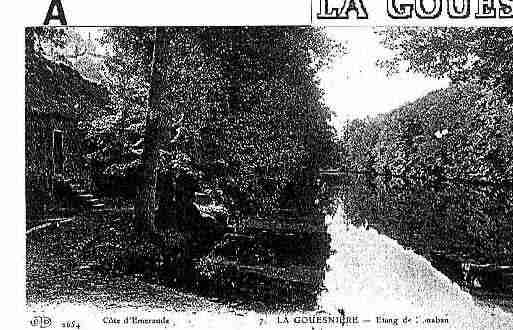 Ville de GOUESNIERE(LA) Carte postale ancienne