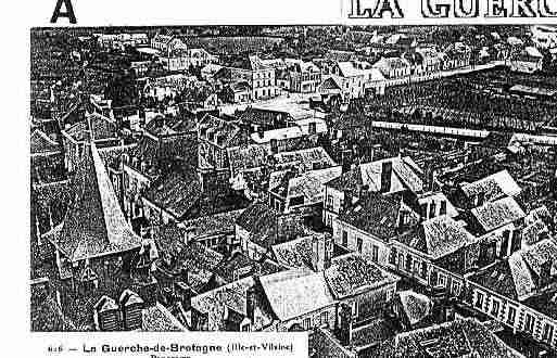 Ville de GUERCHEDEBRETAGNE(LA) Carte postale ancienne