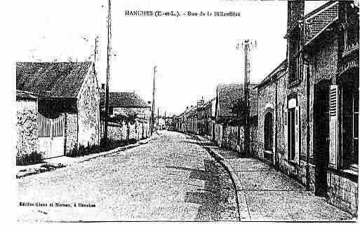 Ville de HANCHES Carte postale ancienne