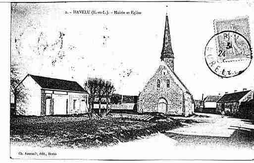 Ville de HAVELU Carte postale ancienne