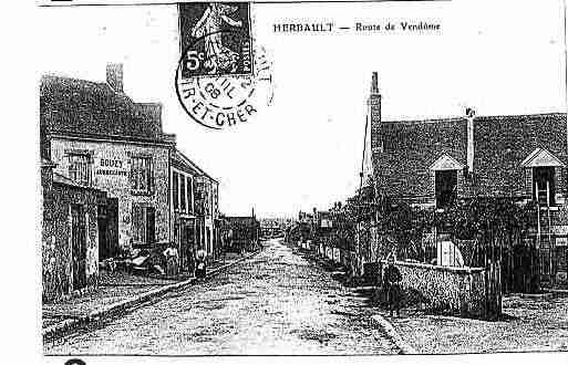 Ville de HERBAULT Carte postale ancienne