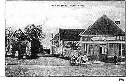 Ville de HOULBECCOCHEREL Carte postale ancienne