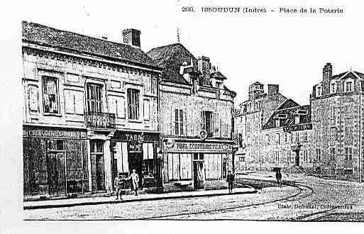 Ville de ISSOUDUN Carte postale ancienne