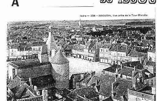 Ville de ISSOUDUN Carte postale ancienne