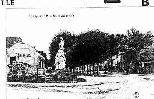 Ville de JANVILLE Carte postale ancienne