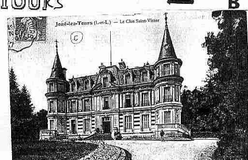 Ville de JOUELESTOURS Carte postale ancienne