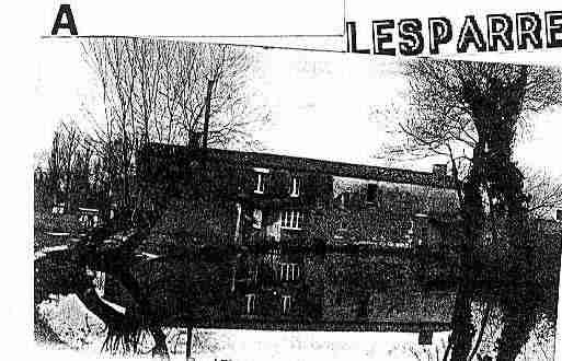 Ville de LESPARREMEDOC Carte postale ancienne