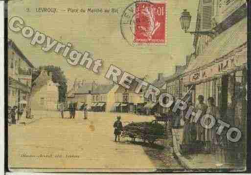 Ville de LEVROUX Carte postale ancienne