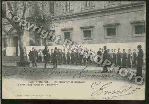 Ville de LIBOURNE Carte postale ancienne