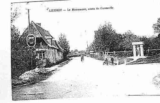 Ville de LIEUREY Carte postale ancienne