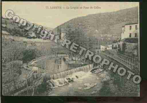 Ville de LODEVE Carte postale ancienne