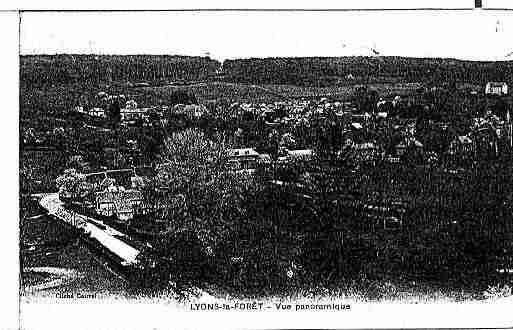 Ville de LYONSLAFORET Carte postale ancienne