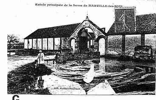 Ville de MARVILLELESBOIS Carte postale ancienne