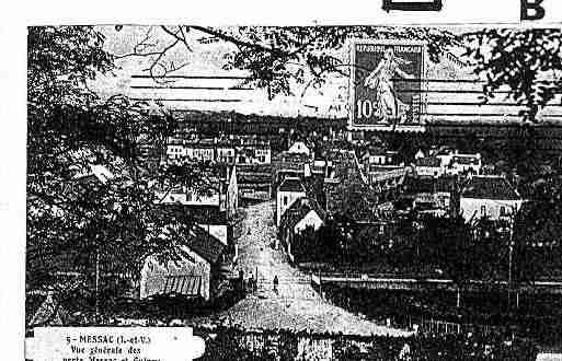 Ville de MESSAC Carte postale ancienne