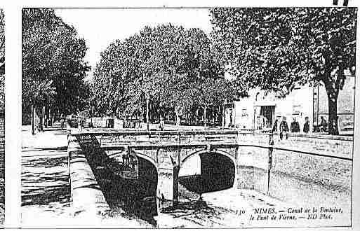 Ville de NIMES Carte postale ancienne