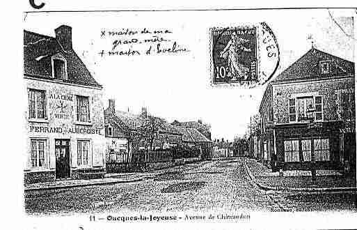 Ville de OUCQUES Carte postale ancienne